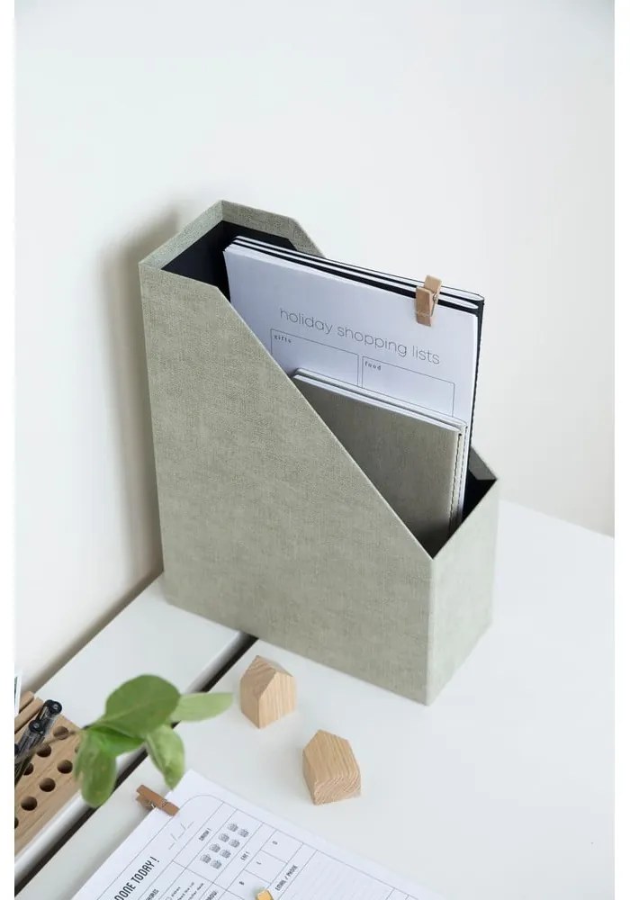 Organizator pentru documente Bigso Box din Suedia Estelle, bej