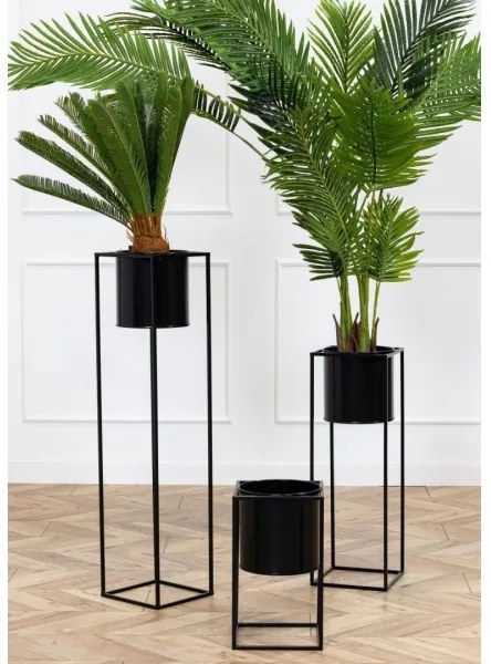 Suport pentru flori RING 40x23 cm negru