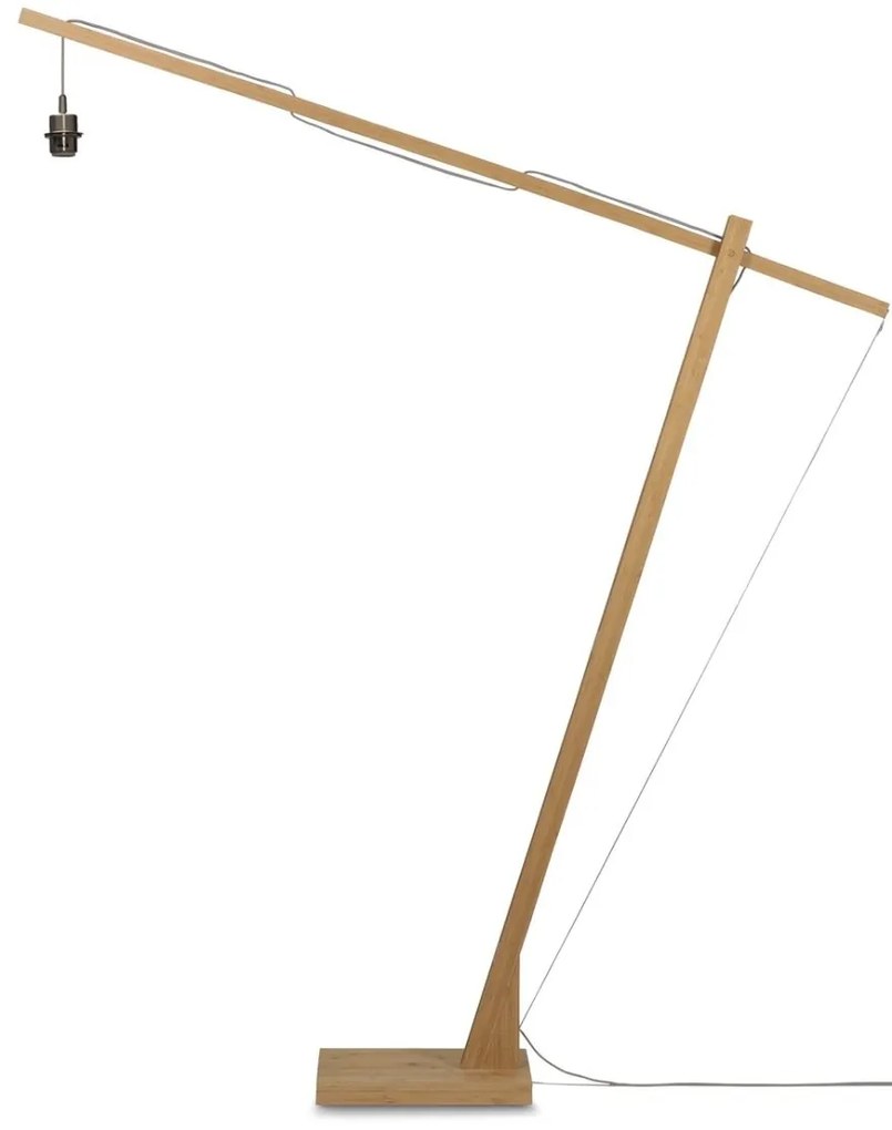 Lampadar eco din bambus Java XL nat/50x22, bl/nat