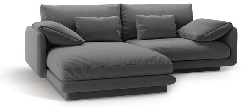 Colțar gri închis (cu colț pe partea stângă ) Torino – Micadoni Home