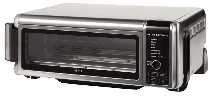 Cuptor multifunctional 8 in 1 Ninja SP101EU Foodi, 2400W, 10L, Air fry/Prajire/Coacere/Paine prajita, Compact, Inox