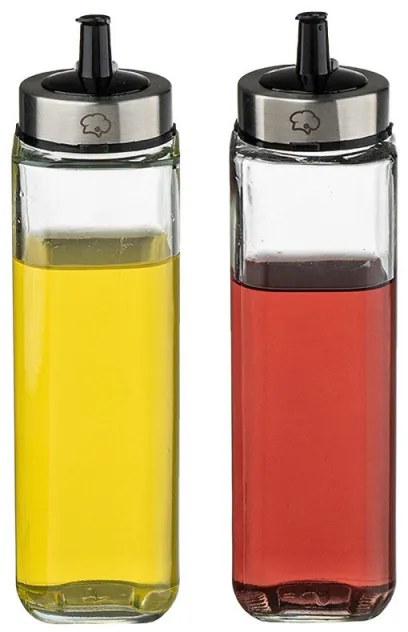 Luigi Ferrero Rome FR-7904R, 270 ml, 5 bucăți, Sticlă, Oțel inoxidabil, Transparent/inox