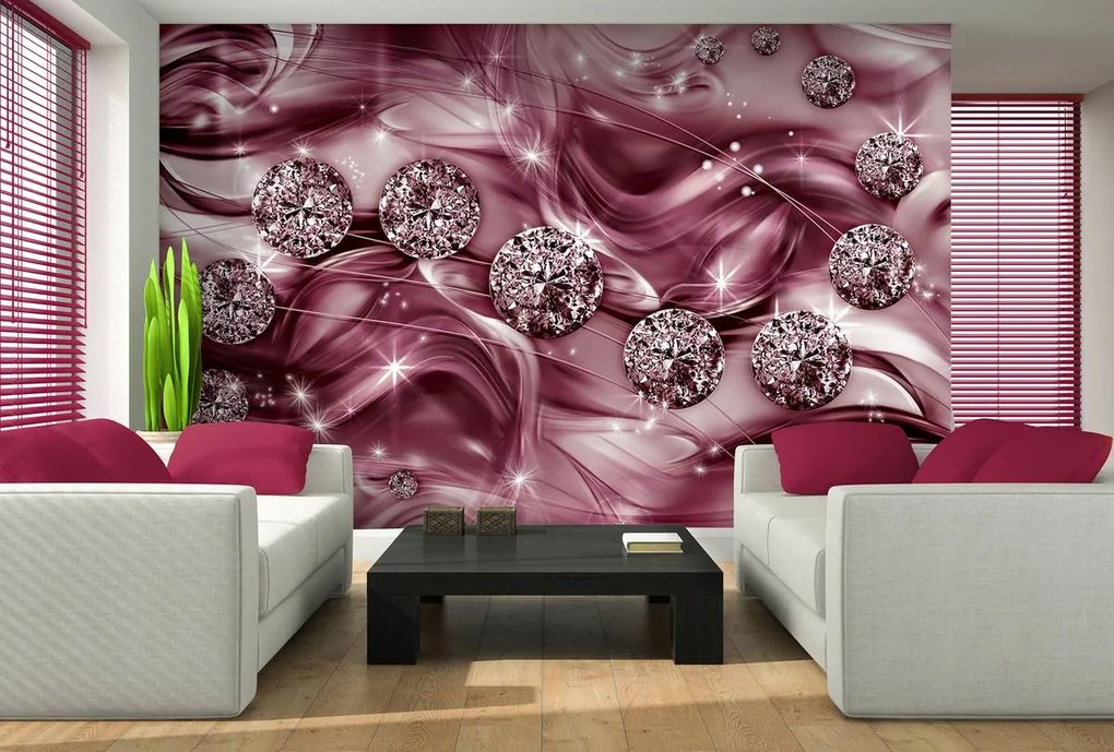 Fototapet - Diamant astract (254x184 cm)