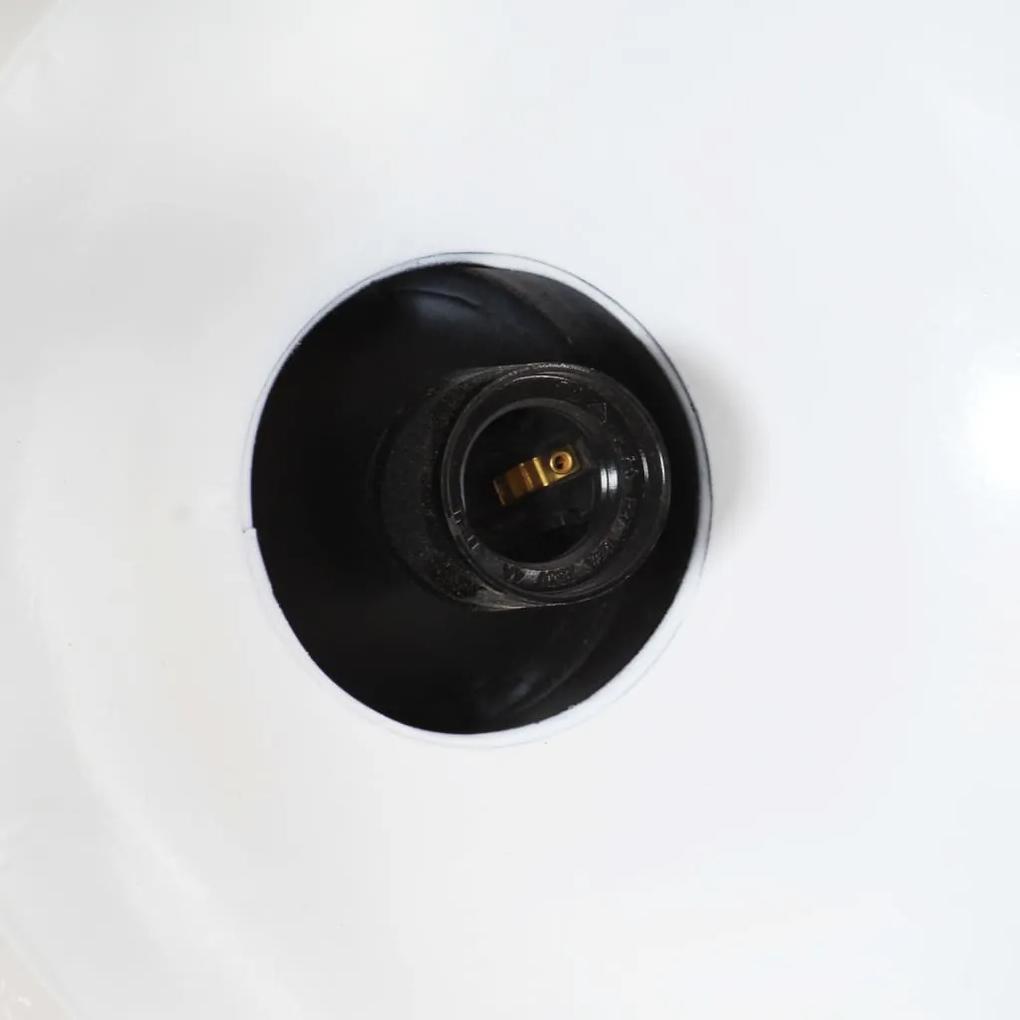 Lampa suspendata industriala, negru, 42 cm, E27 1, Negru,    42 cm, 1