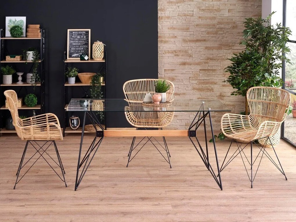 Set de mese Houston 74175x80x160cm, Numărul de locuri: 3, Unghiular, Lemn: Fag
