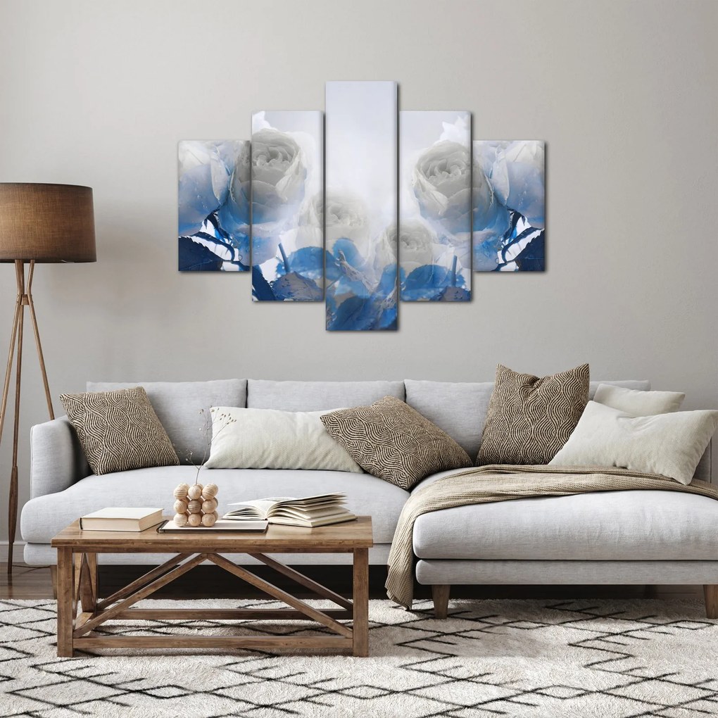 Tablou - Trandafir alb (150x105 cm)