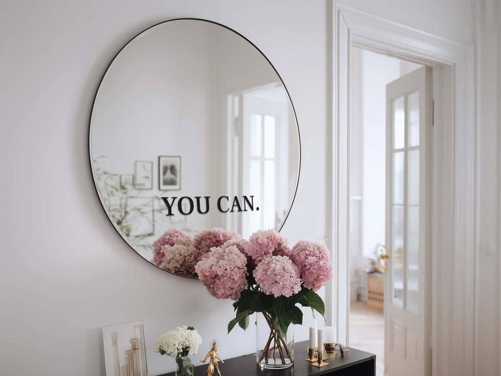 Autocolant pentru oglindă S33 – YOU CAN.