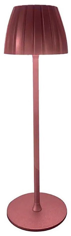 Lampă de birou LED reglabilă, reîncărcabilă, 2,7W, 3000-6000K, 1800 mAh, maro