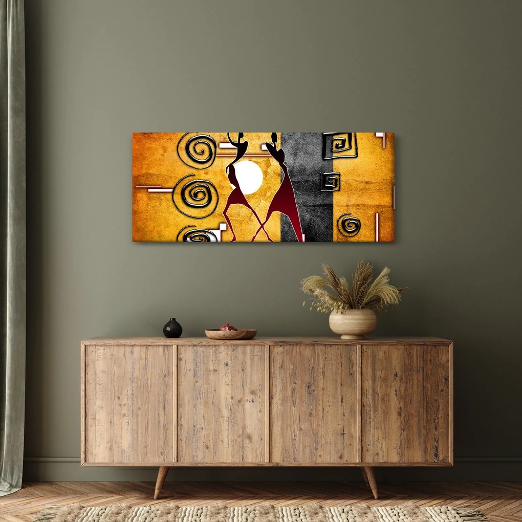 Tablou - Pictură străveche (120x50 cm)