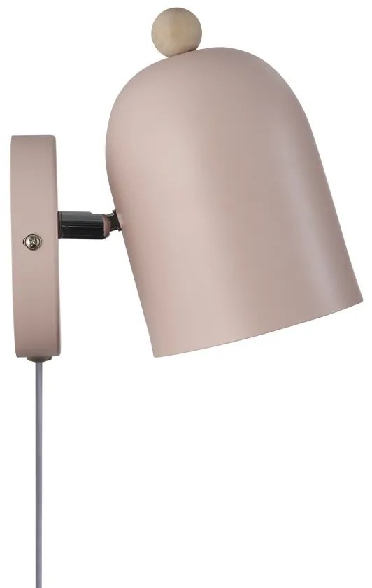 Aplica de perete camera copii design nordic Gaston roz