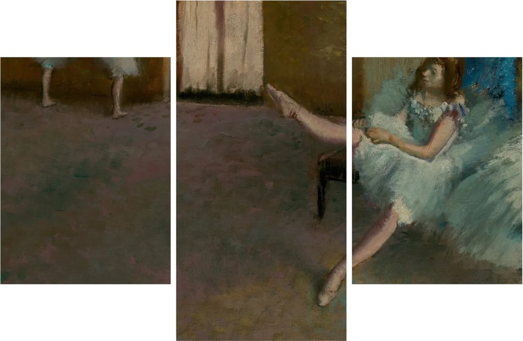 Tablou - Edgar Degas, Before the Ballet, reproducere (90x60 cm)