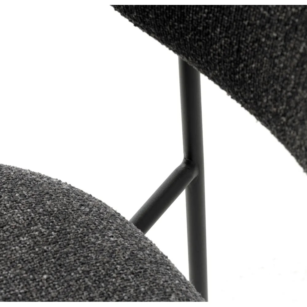 Scaun de dining gri închis Zama – Unique Furniture