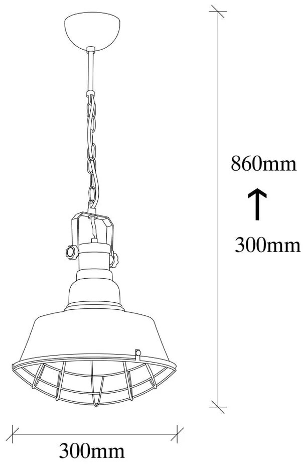 Lustră metalică Opviq lights Soultana, negru