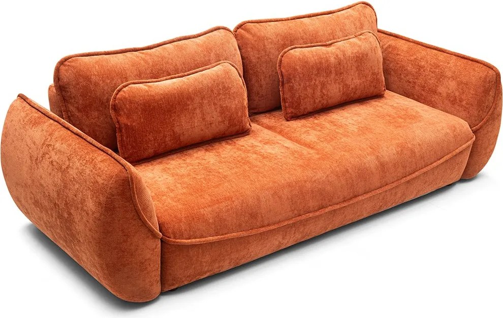 Canapea lemn masiv Umea Extensibila, 257 × 108 × 92 cm