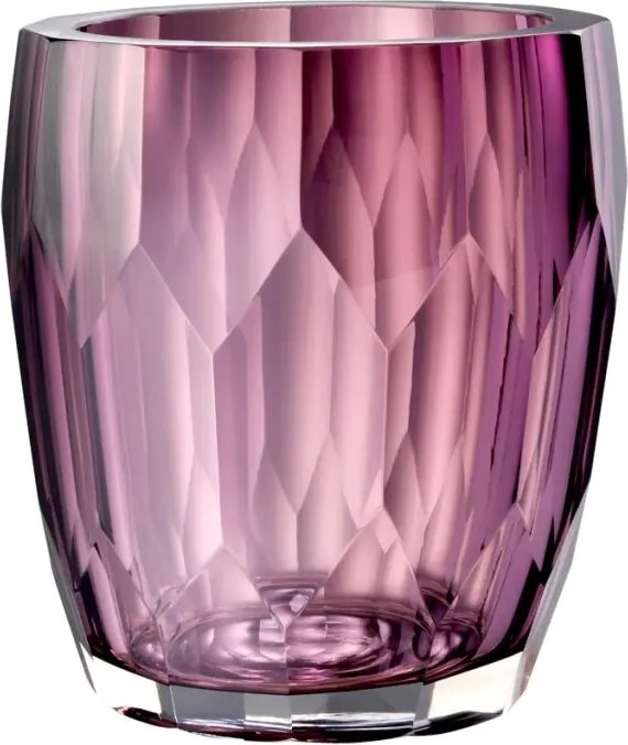 Vas decorativ din sticla design elegant Marquis violet 112582 HZ