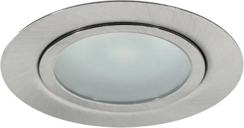 Kanlux Gavi 8680 Spoturi incastrate - tavan crom mat oţel LED - 1 x 1W 3200K IP20