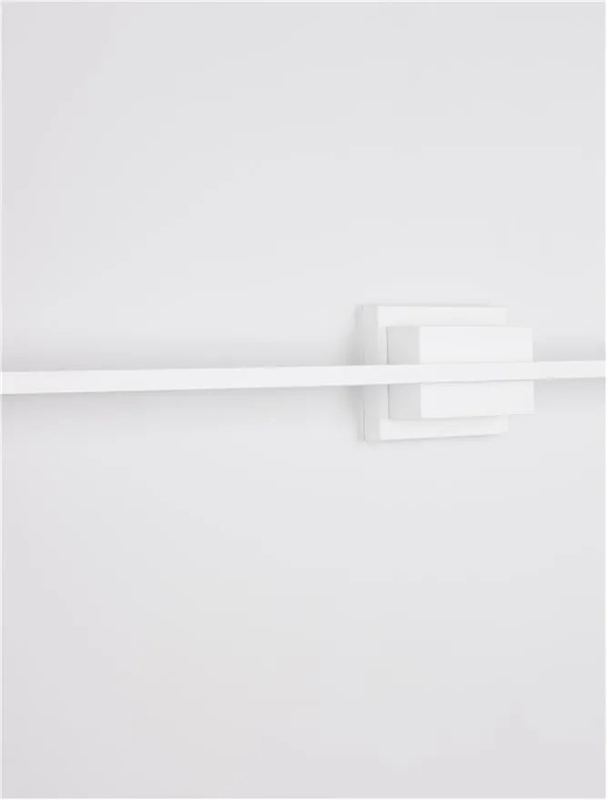 Aplica LED pentru oglinda / tablou AZURE alba L-120,5cm