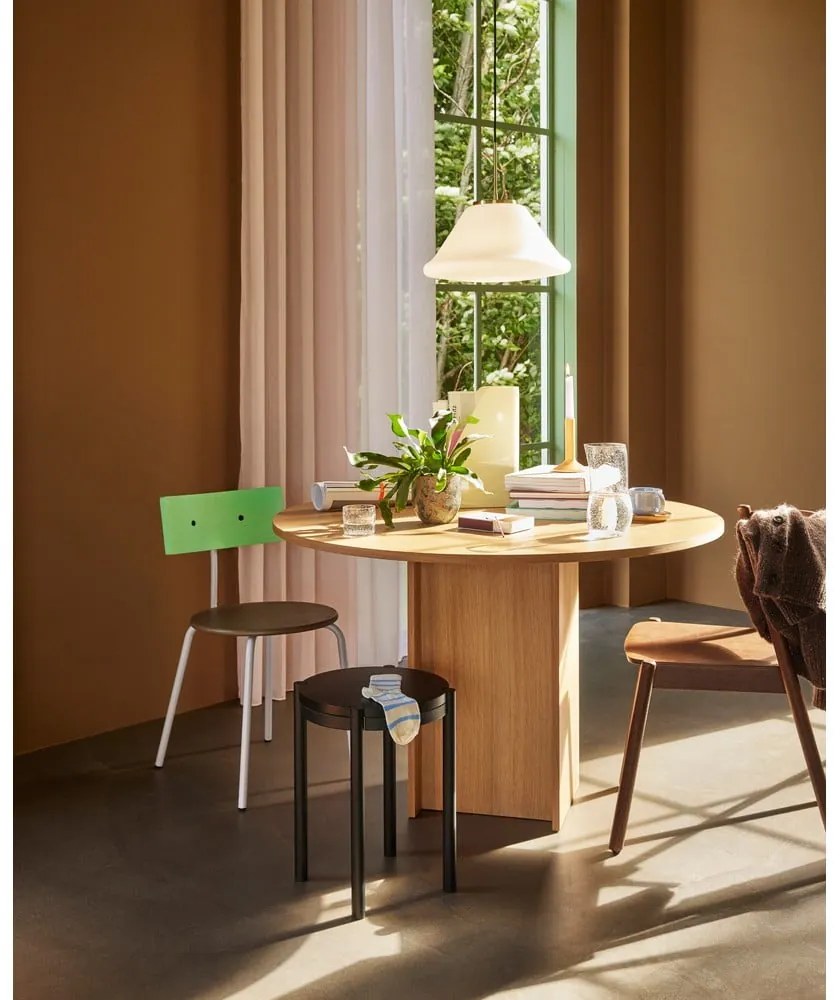 Scaun dining din lemn de stejar Oblique - Hübsch