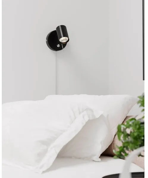 ByRydens 4300190-4002 - Spot dimabil de perete CORRECT 1xGU10/7W/230V negru