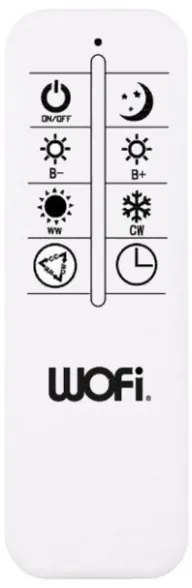 Plafonieră LED dimabilă AKON LED/43,5W/230V 2700-5500K Wofi 11620 + telecomandă