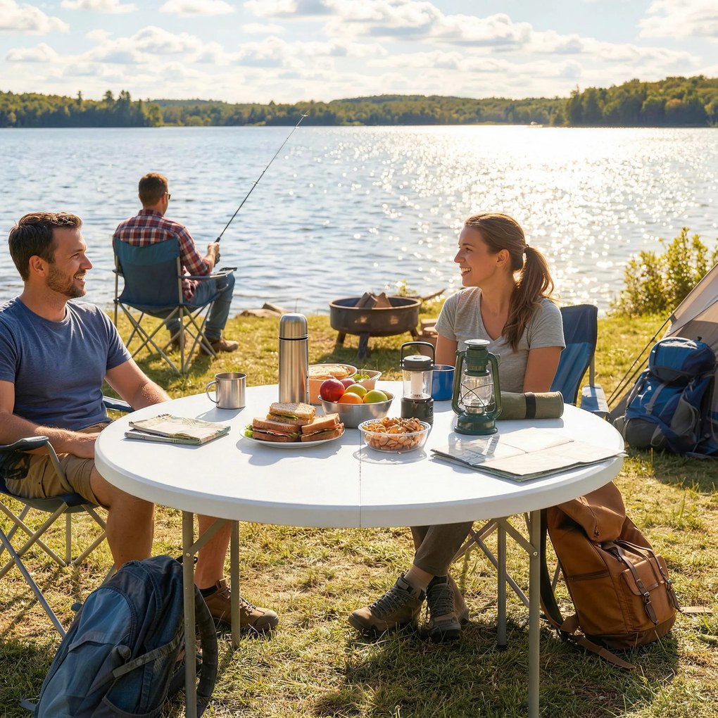 Outsunny Masă de picnic pliabilă | Aosom Romania