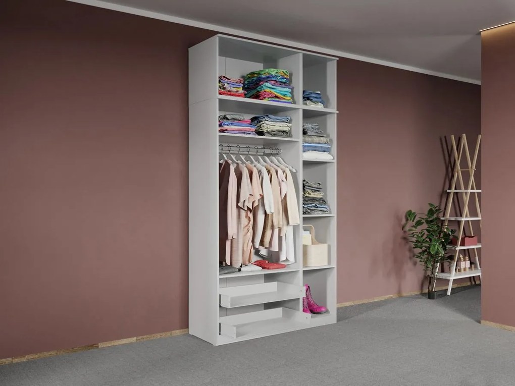Set mobila dormitor 4 piese Alb Levi C20