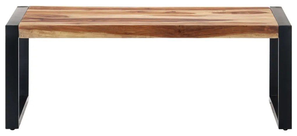 247452 vidaXL Măsuță de cafea, 110x60x40 cm, lemn masiv de sheesham