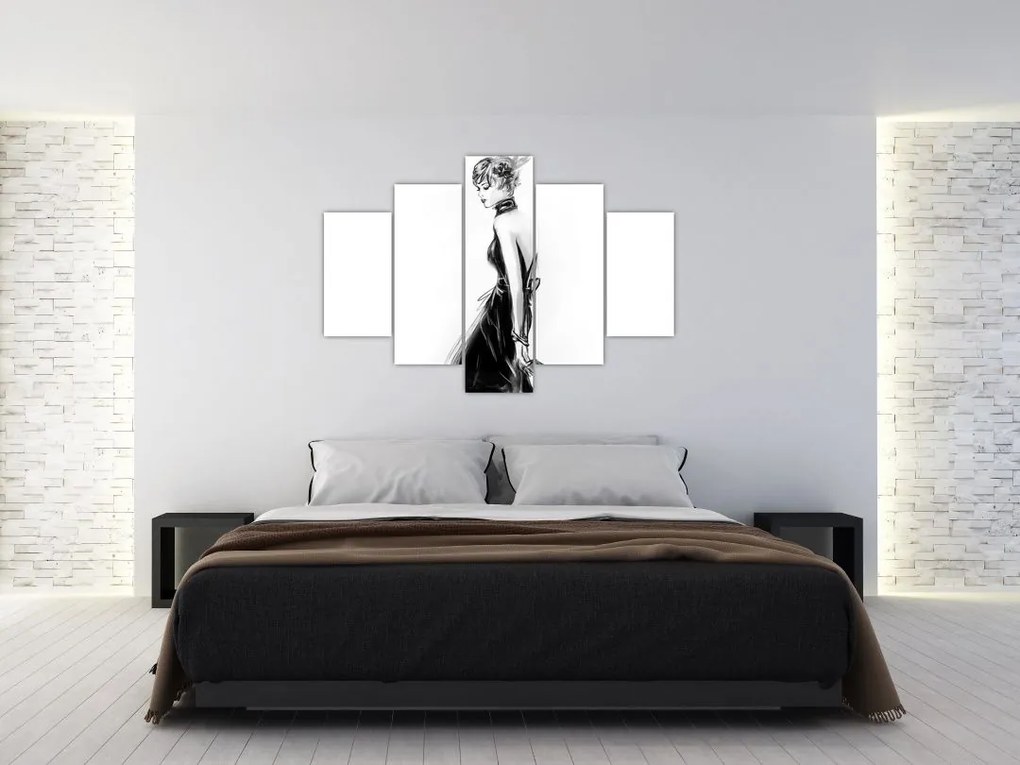 Tablou - Ilusție de modă (150x105 cm)