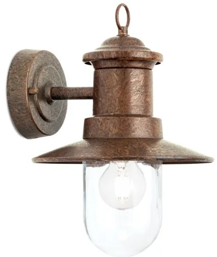 Lampă de perete de exterior Orion AL 11-1205 LEONIE 1xE27/60W/230V IP44 bronz