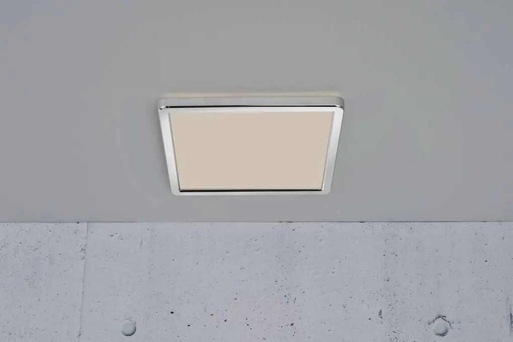 Plafoniera LED design silm IP54 baie Oja square 29 alb 3000-4000K 2015066133 NL