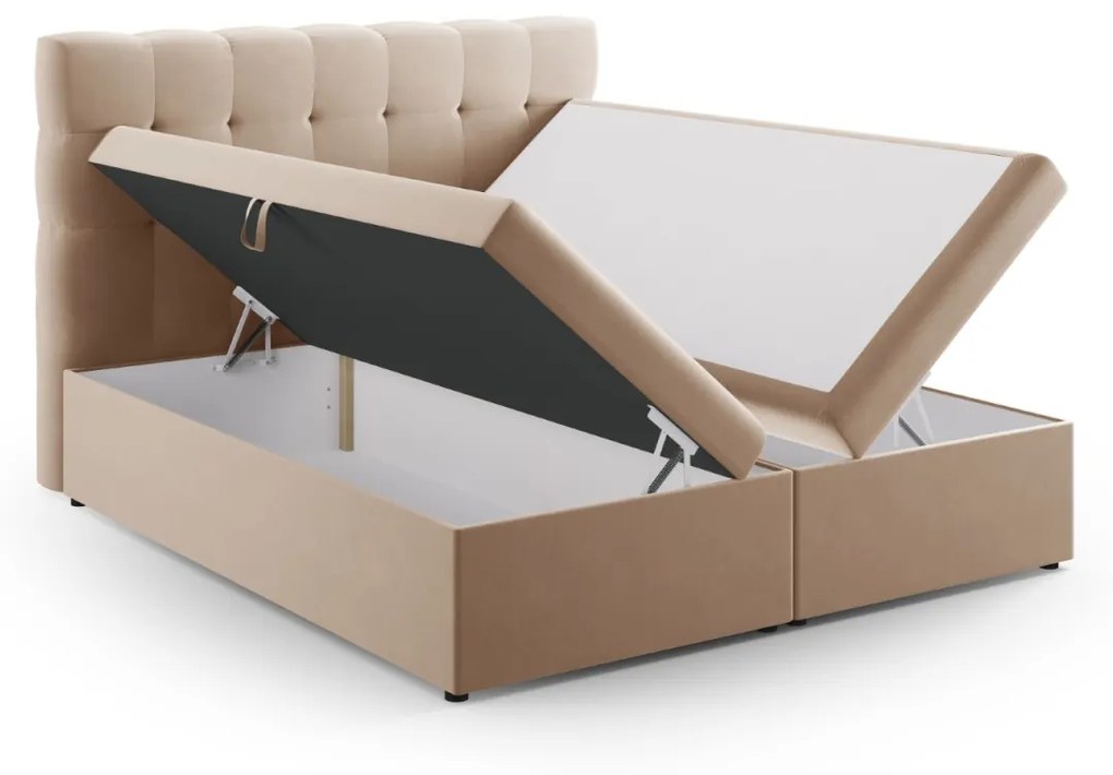 Pat boxspring Bali 180x200 cm catifea