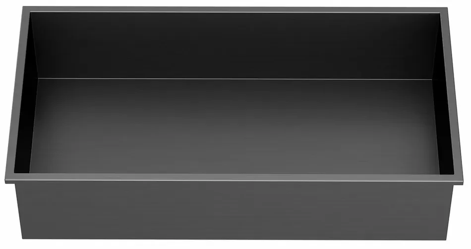Raft încastrat POLYSAN 1301-53B Inserta 51 x 27cm, oțel inoxidabil, antracit