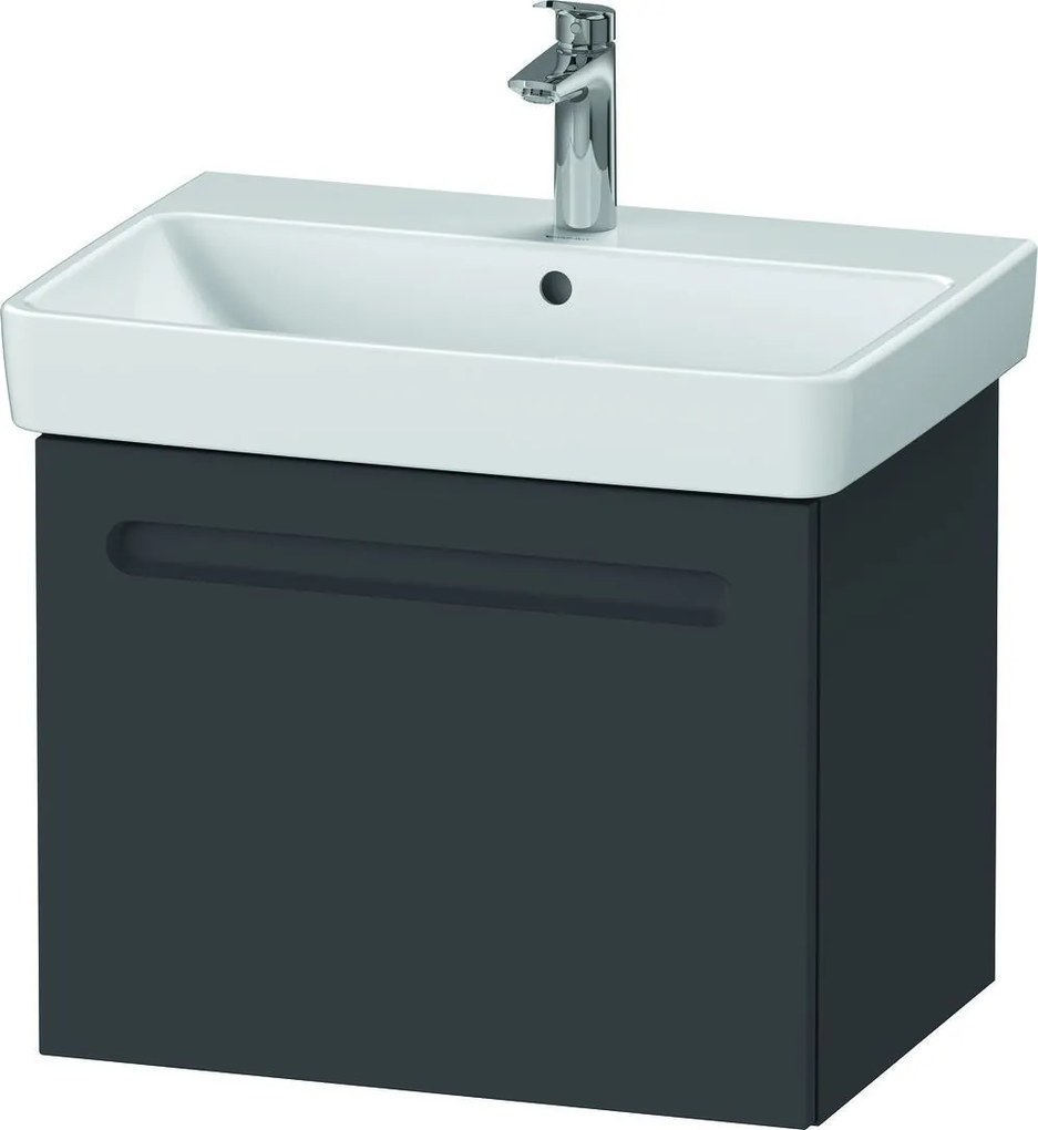 Duravit No. 1 dulap 59x42.6x47.8 cm sub chiuveta pe perete grafit N14282049490000