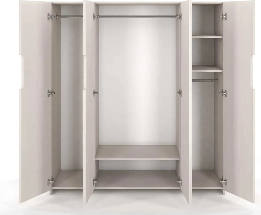 Dulap lemn masiv TerraCraft Fag, 170 × 60 × 180 cm
