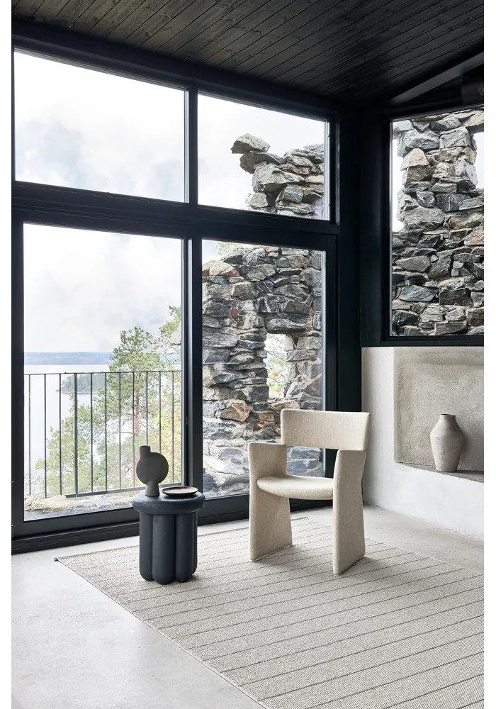 Covor tip traversă pentru interior și exterior gri 70x270 cm Carl Warm Grey – Pappelina