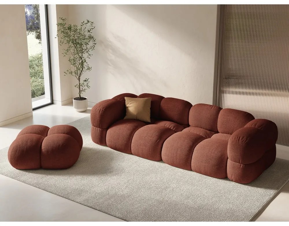 Taburet cărămiziu Loretto – Cosmopolitan Design