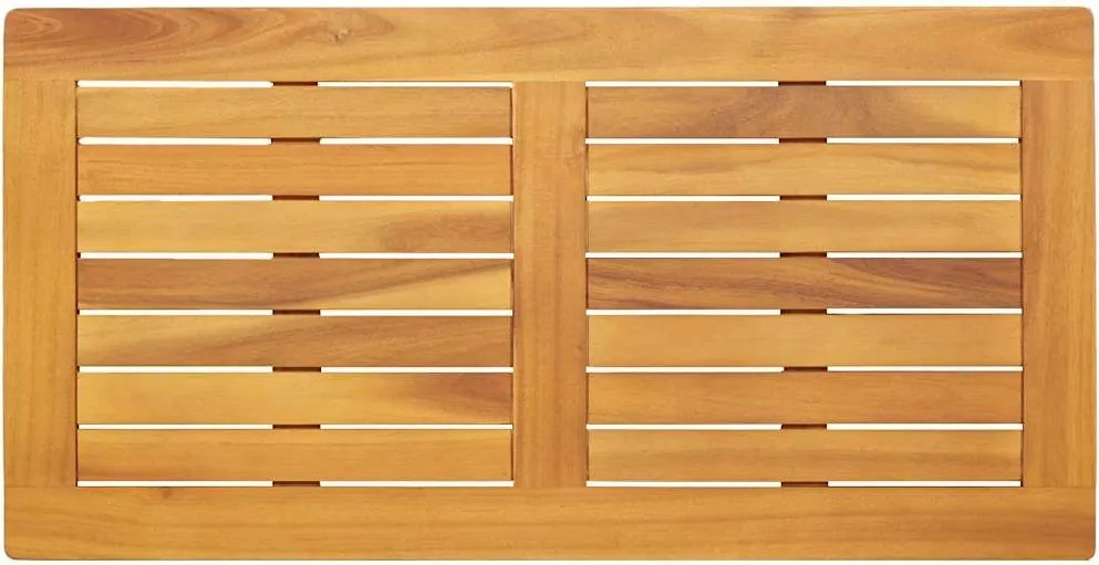 vidaXL Placă de masă Ulei Natural 90 x 45 x 2 cm Lemn Solid de Acacia