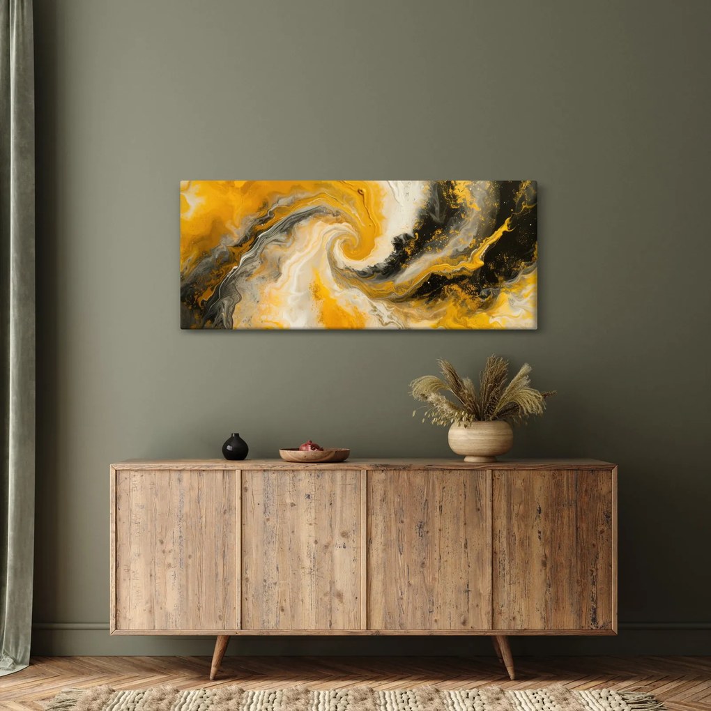 Tablou - Abstractizare în spirală (120x50 cm)