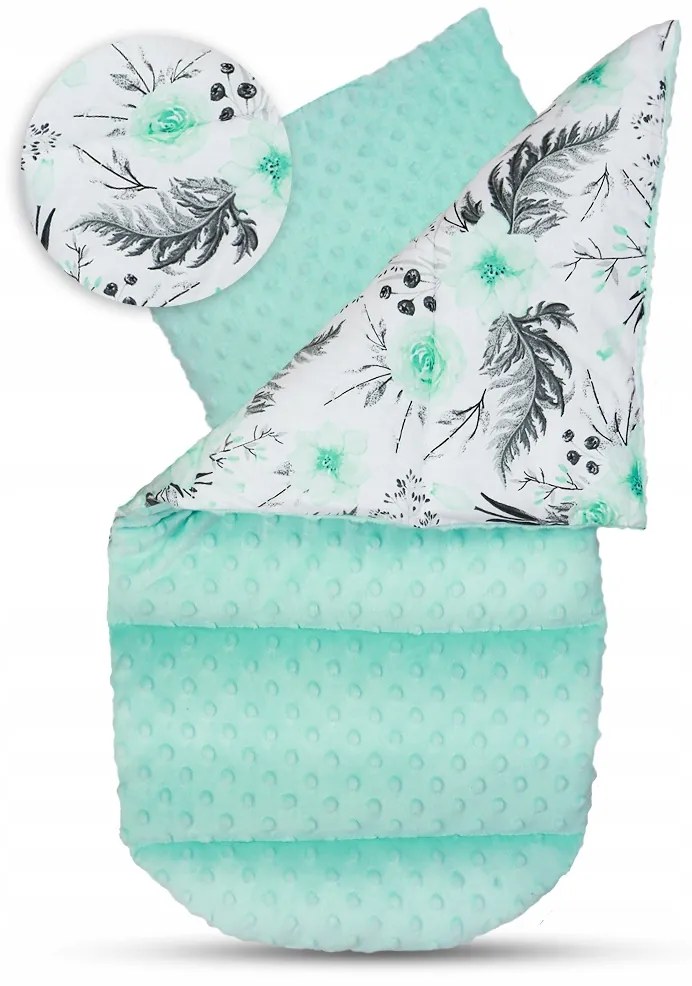 ShopJK SET PENTRU PĂTUȚ - 7 PIESE - MINTY ROSE - 014502