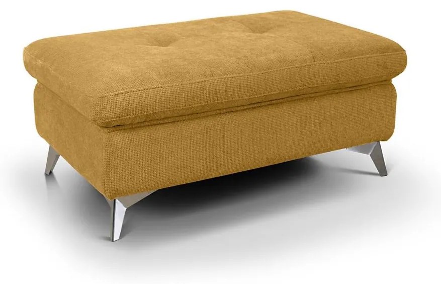 Taburet SALERNO 66x100 cm galben