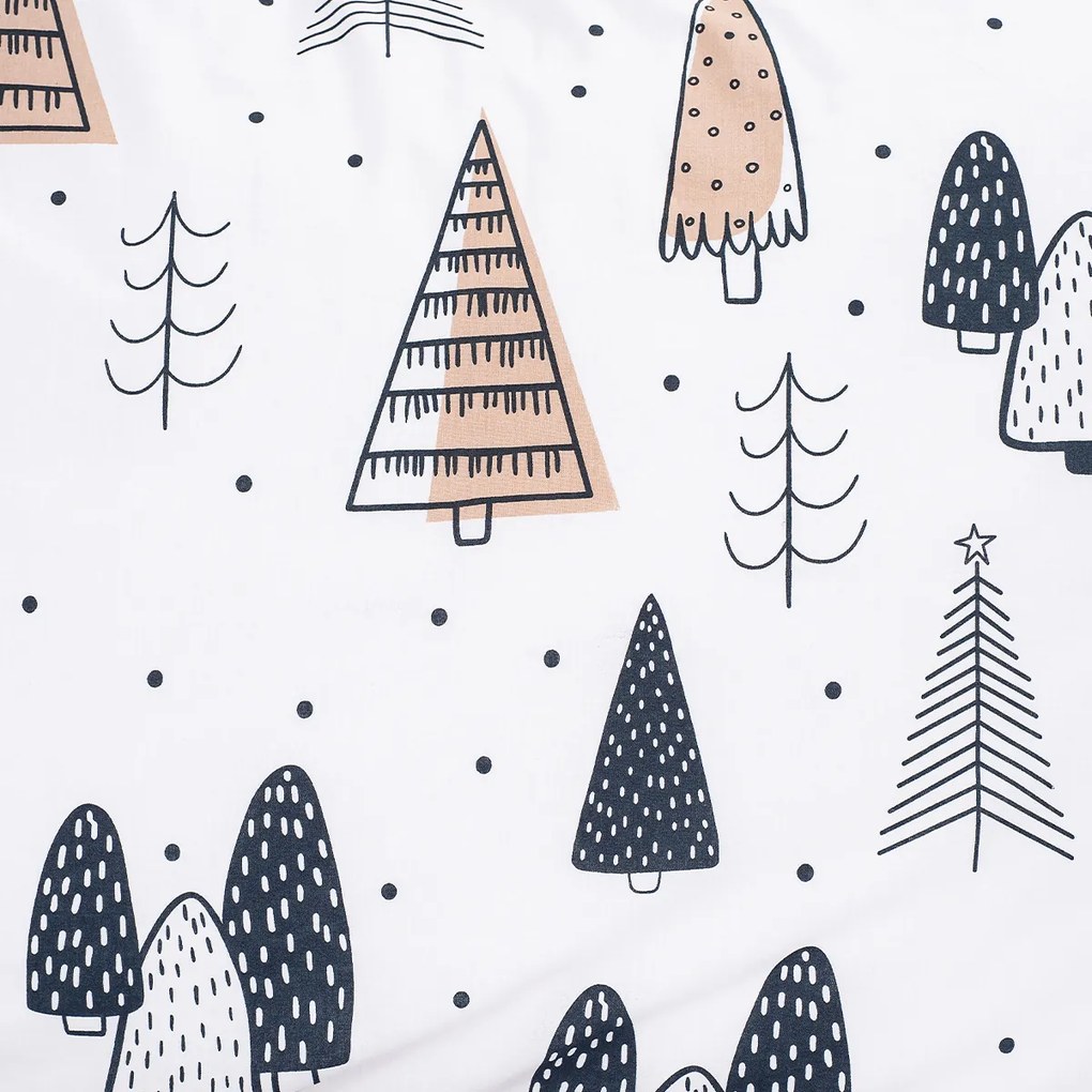 Lenjerie de pat din bumbac 4Home Frugal Winterland, 140 x 200 cm, 70 x 90 cm