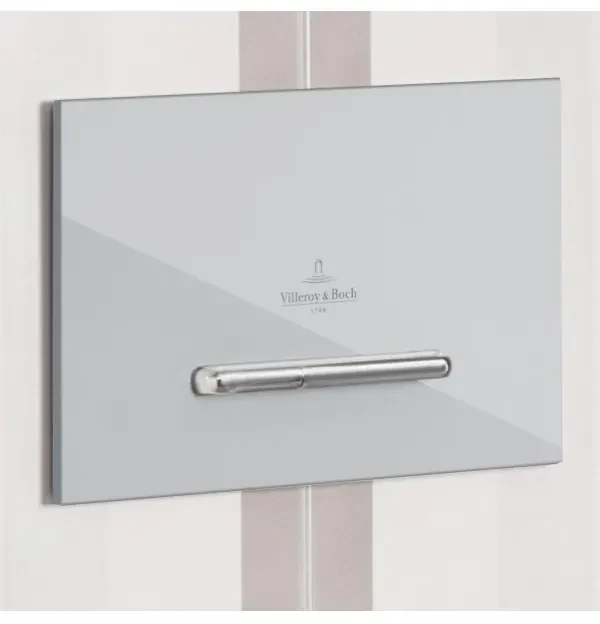 Clapeta actionare rezervor WC incastrat, Villeroy&amp;Boch ViConnect, crom, 92218061