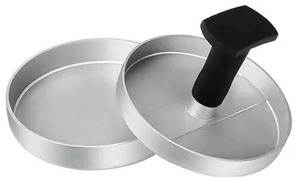 Presa pentru hamburgeri/chiftele aluminiu 11,8cm Perfect Home 10458