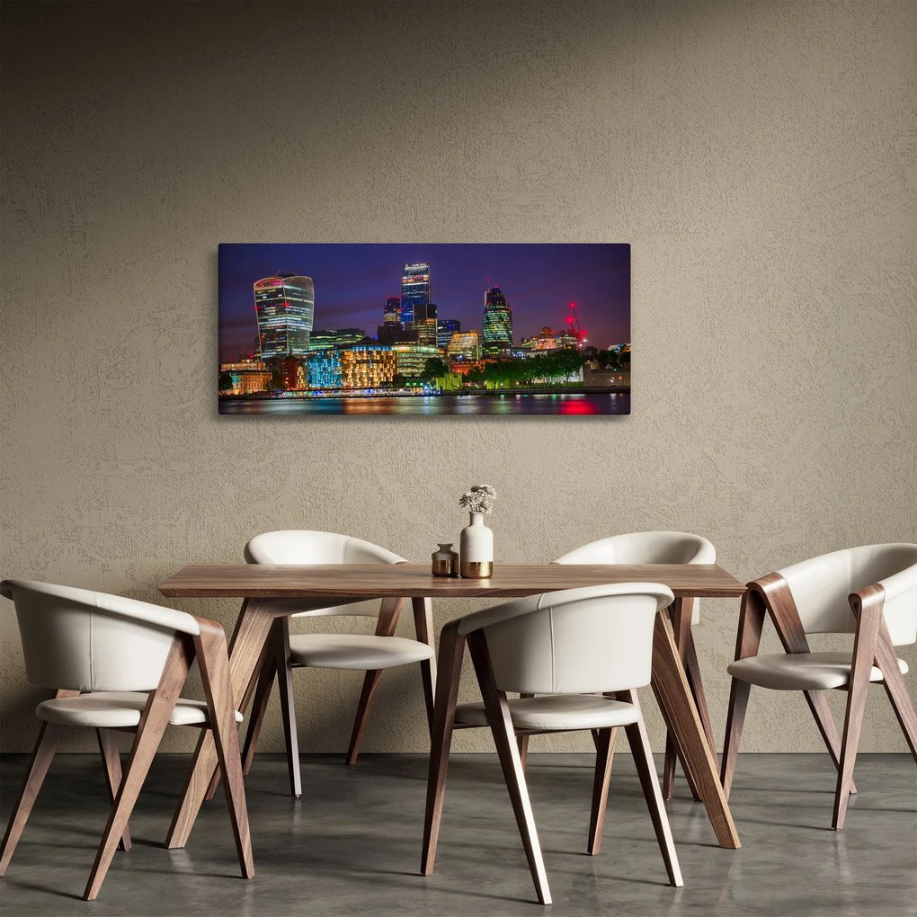 Tablou - Londra seara (120x50 cm)