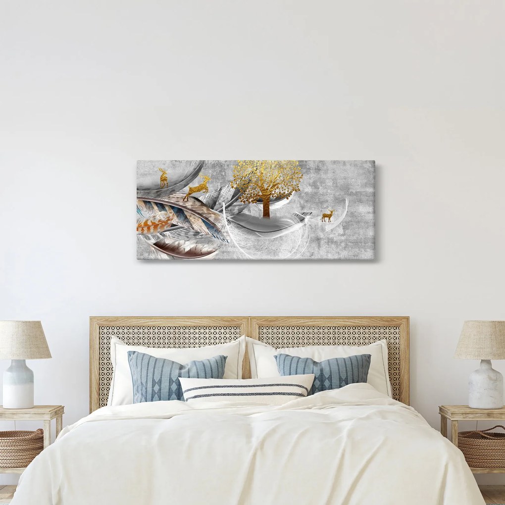 Tablou - Colaj (120x50 cm)