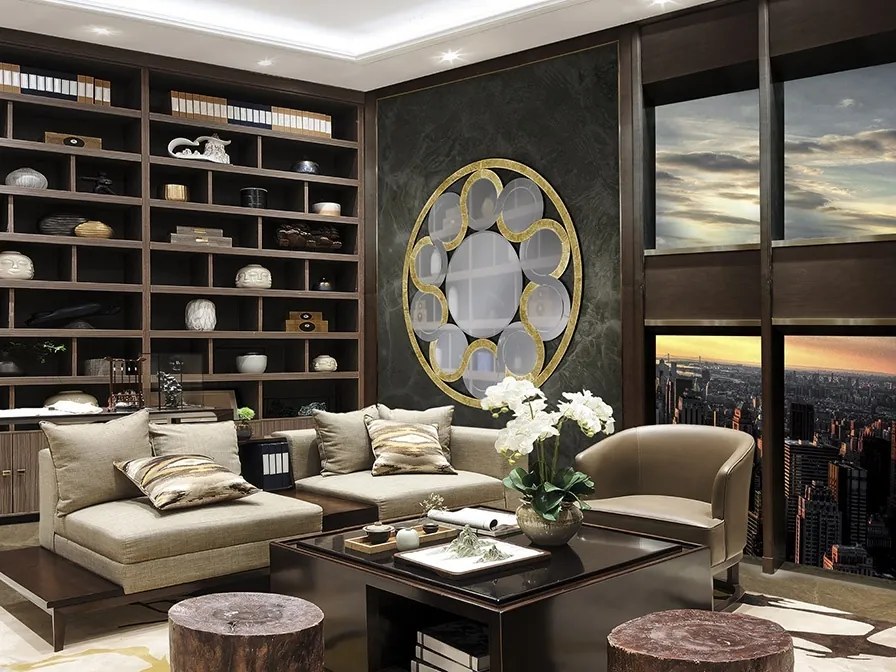 Oglinda decorativa design de lux Zendaya 120cm