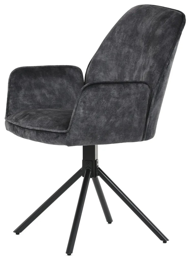 Set de scaune de sufragerie HC-511 BK4, 2 buc.