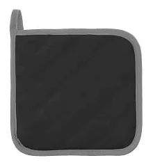Mănușă din bumbac pentru bucătărie Tiseco Home Studio Abe, 20 x 20 cm, negru
