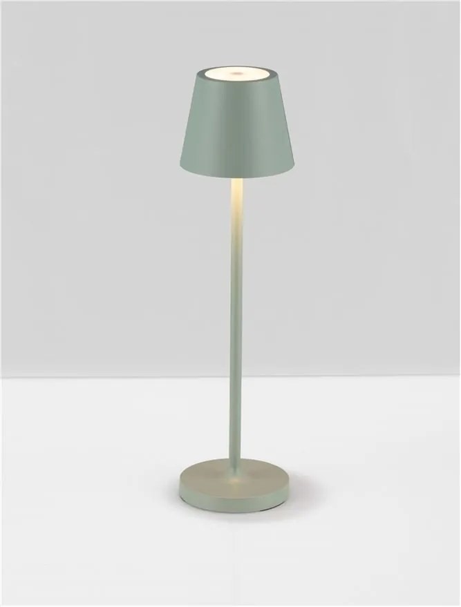 Veioza/Lampa de masa LED portabila exterior IP54 PETIT verde