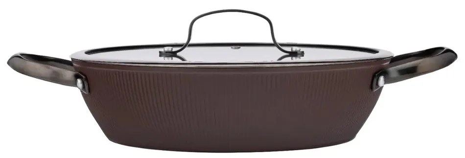 Valdinox Cratiță cu capac Stripes 28 cm, 3,2 l
